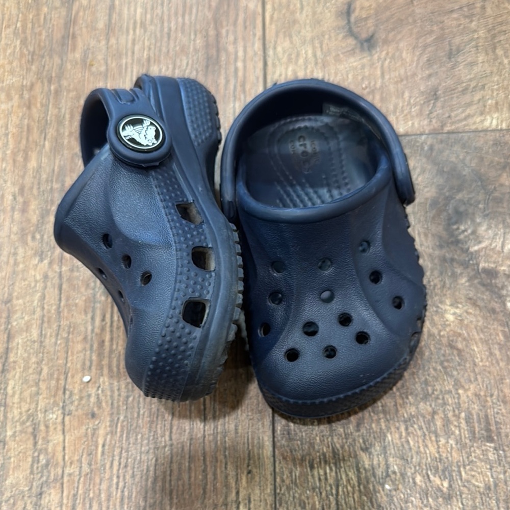 CROCS Kids Dark Blue Clogs